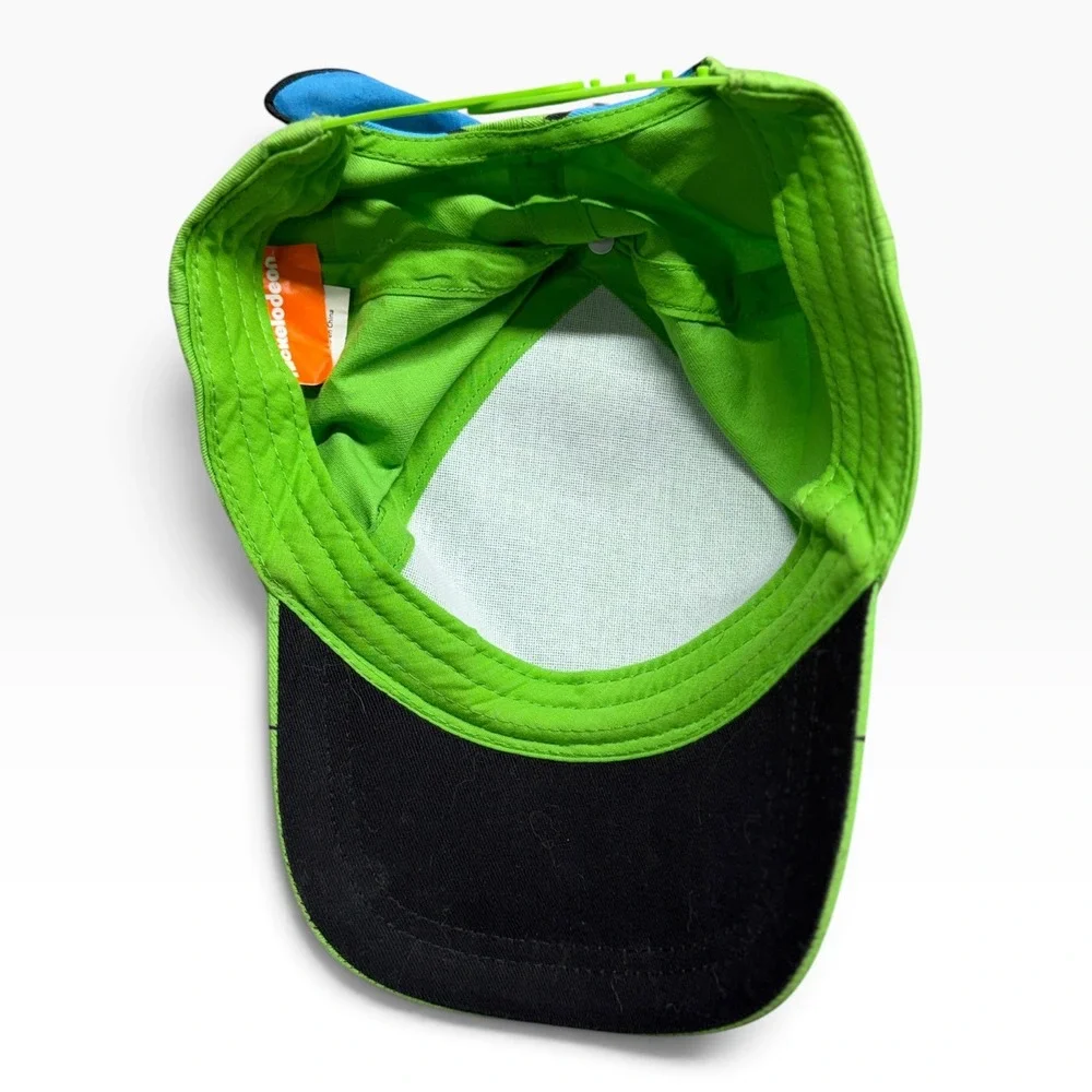 Nickelodeon TMNT Leonardo Green Kids Snapback Hat Blue Mask 350-E24-007968 OS